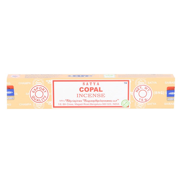 12 Packs of Copal Incense Sticks by Satya